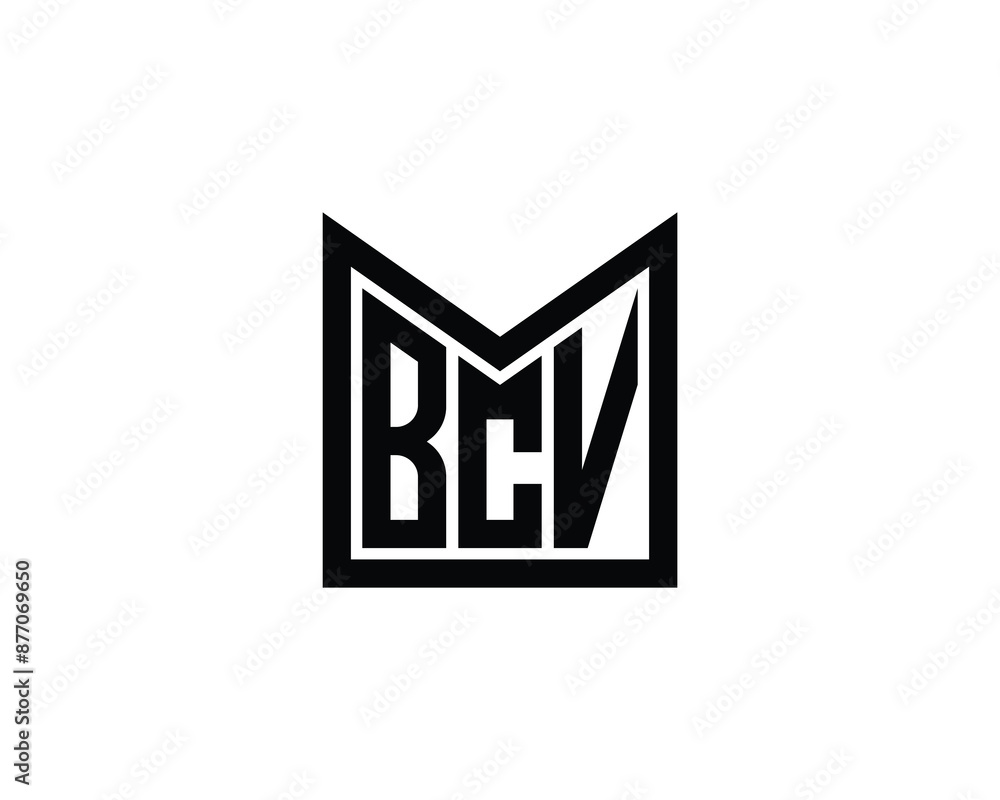 BCV logo design vector template. BCV Logo design. BCV logo design vector template. BCV Logo design.