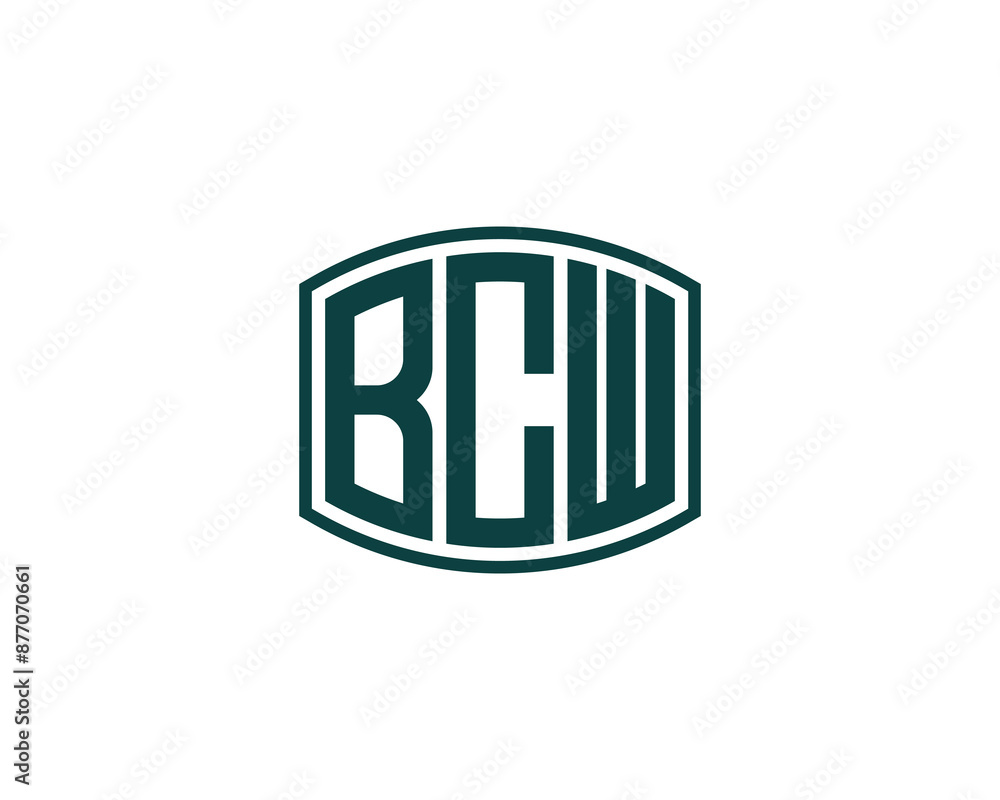 BCW logo design vector template. BCW logo design. BCW logo design vector template. BCW logo design.