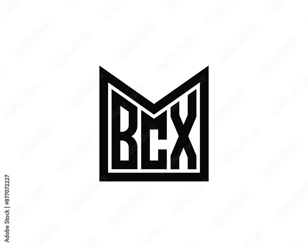 BCX logo design vector template BCX logo design vector template
