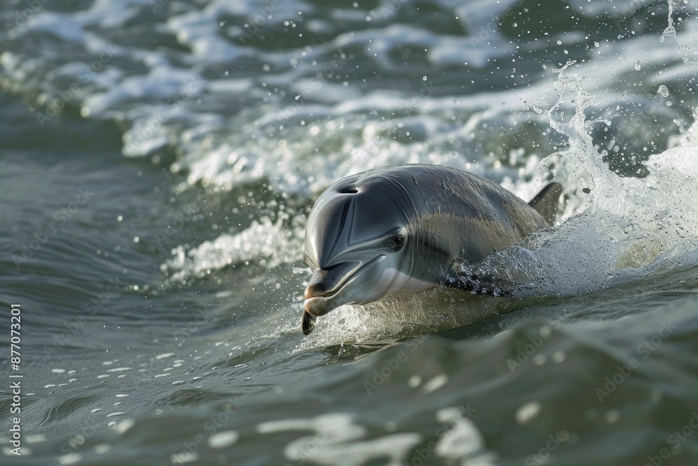 Obraz premium Bottlenosed dolphin at Sandy Bay