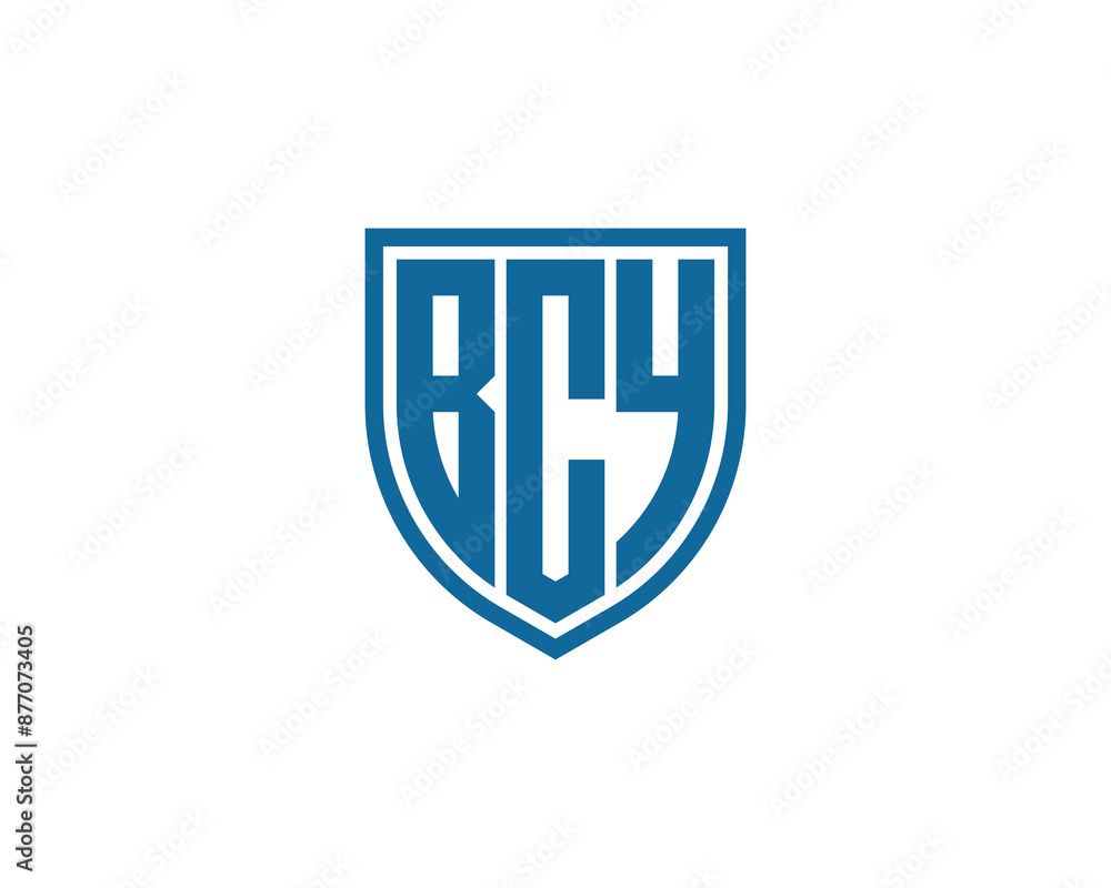 Obraz premium BCY Logo design vector template. BCY Logo design.