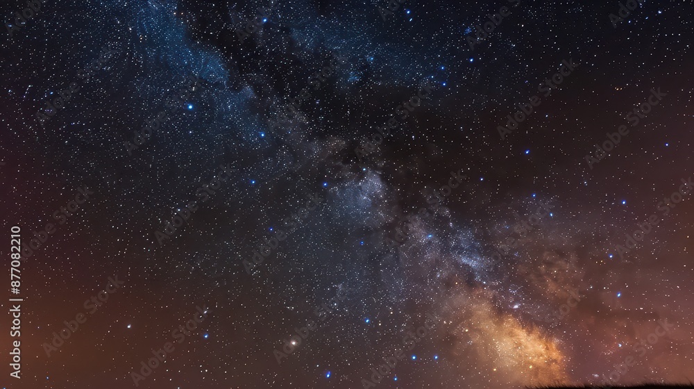A captivating night sky image showcasing a multitude of stars, with vivid nebulae and interstellar clouds illuminating the vastness of the cosmos in rich detail. A captivating night sky image showcasing a multitude of stars, with vivid nebulae and interstellar clouds illuminating the vastness of the cosmos in rich detail.