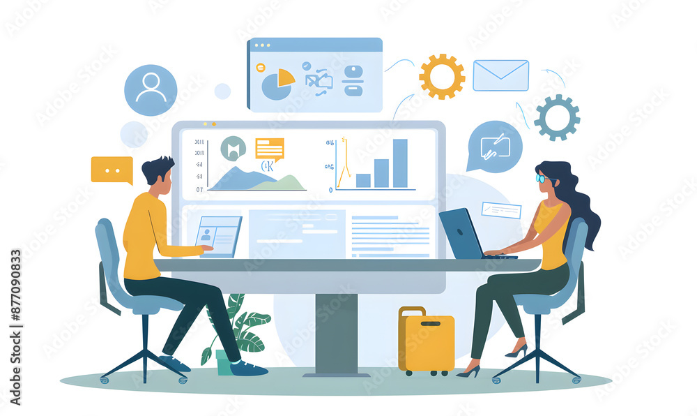 business and idea thinking concept. business and idea thinking concept.