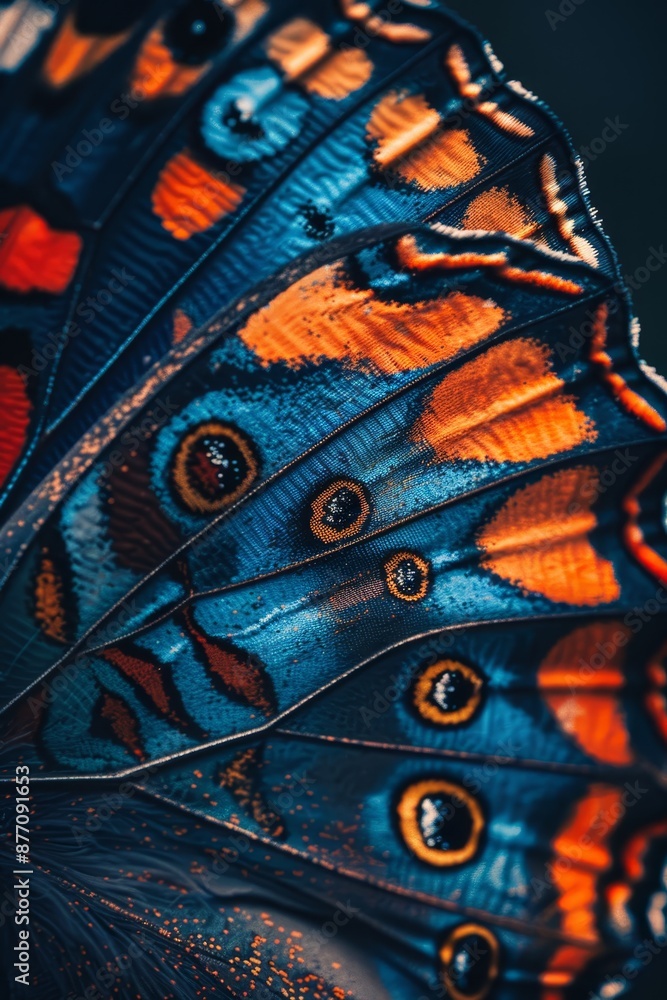 orange and blue hues, black backdrop orange and blue hues, black backdrop