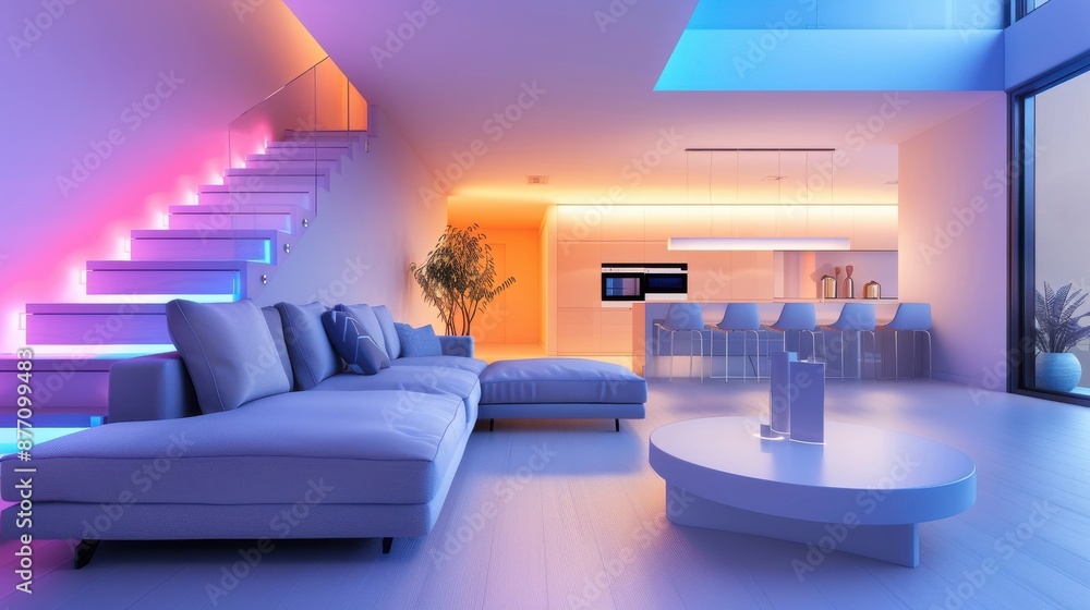 Smart lighting enhancing home, versatile and elegant. Smart lighting enhancing home, versatile and elegant.