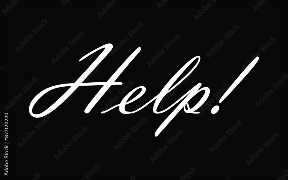 Help stamp text Help stamp text