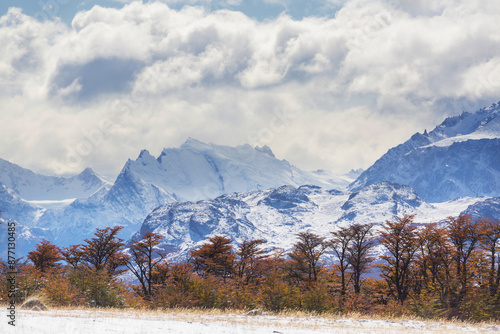 Obraz na płótnie Autumn in Patagonia