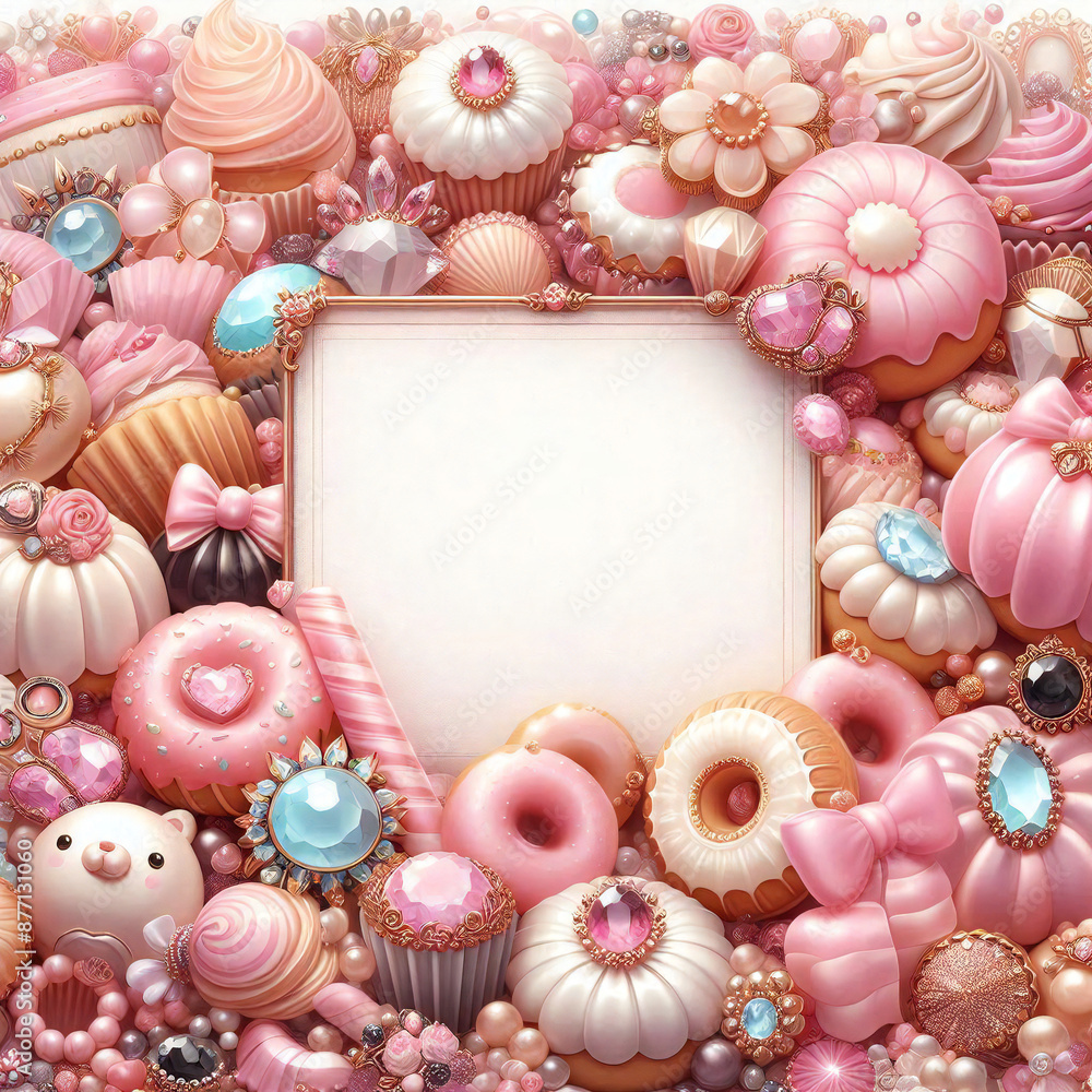 Perl pink sweets Flame Design Perl pink sweets Flame Design