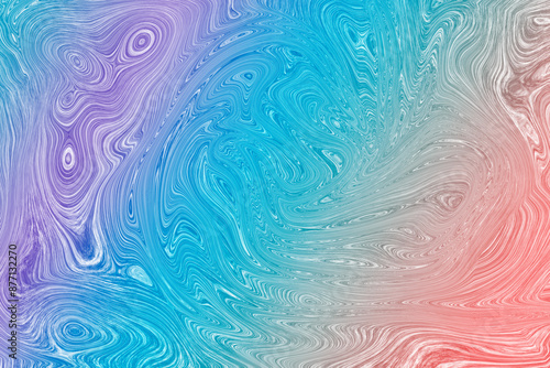 Texture of liquid form in pastel tones.
