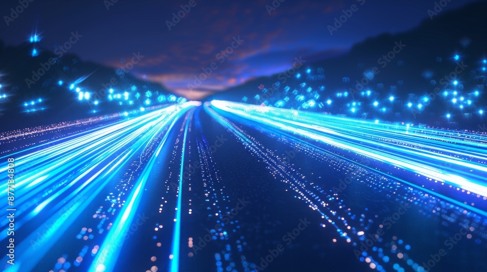 Digital Highway: Speed and Data Flow Digital Highway: Speed and Data Flow