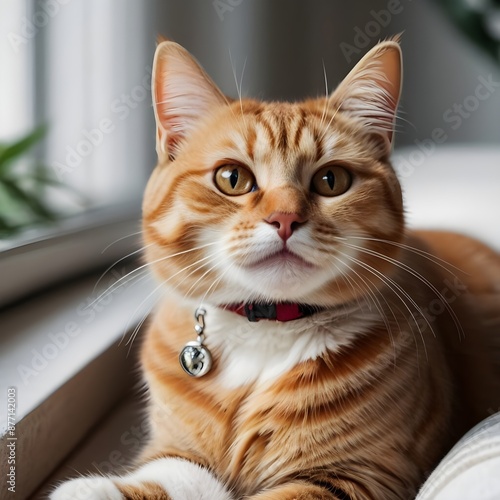Beautiful and lovely cat looking so cute