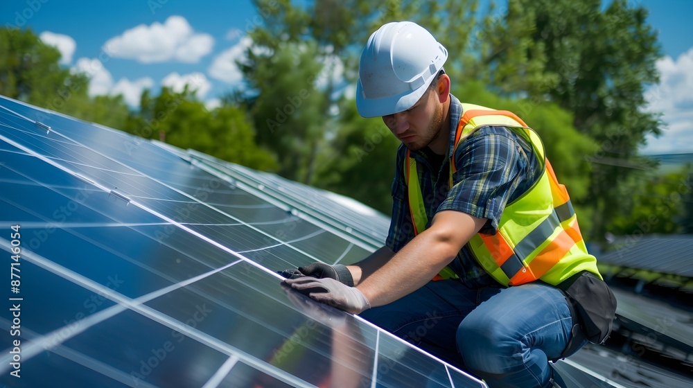 Solar Cell Engineer Conducting Efficiency Studies for Renewable Energy Technology Solar Cell Engineer Conducting Efficiency Studies for Renewable Energy Technology