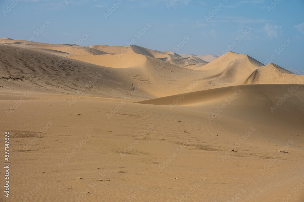 Sand dunes of Sandwich Harbour, Namibia Sand dunes of Sandwich Harbour, Namibia