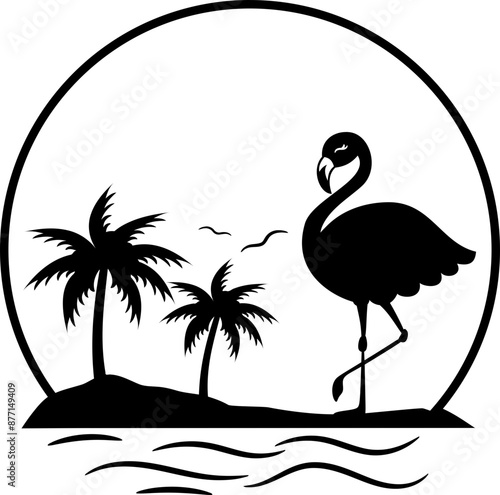 Flamingo - Bird Design