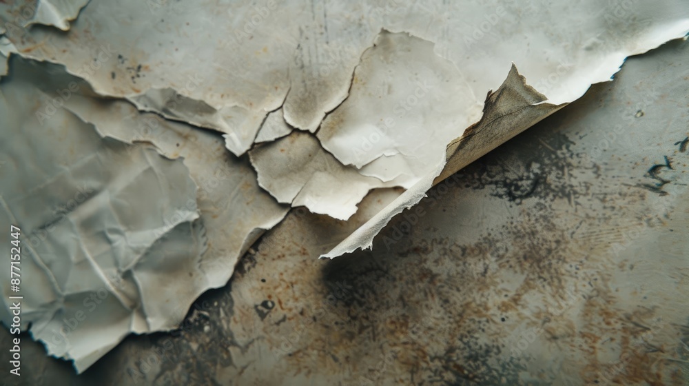 Insurance documented on ripped paper Insurance documented on ripped paper