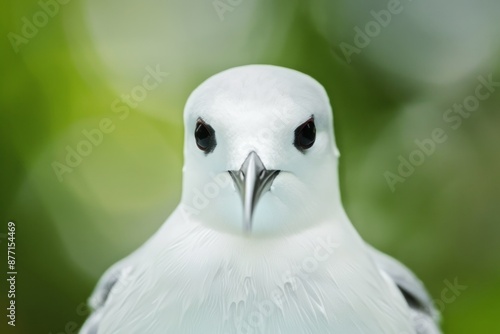 Close-up portrait of a White fairy tern (Gygis alba) photo