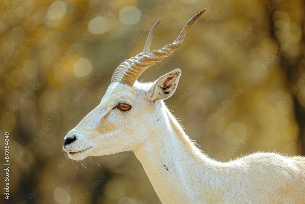 Close-up side view of a White Impala Close-up side view of a White Impala