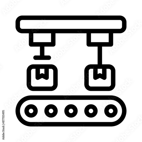 conveyor line icon