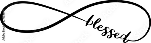Infinity Symbol Blessed
