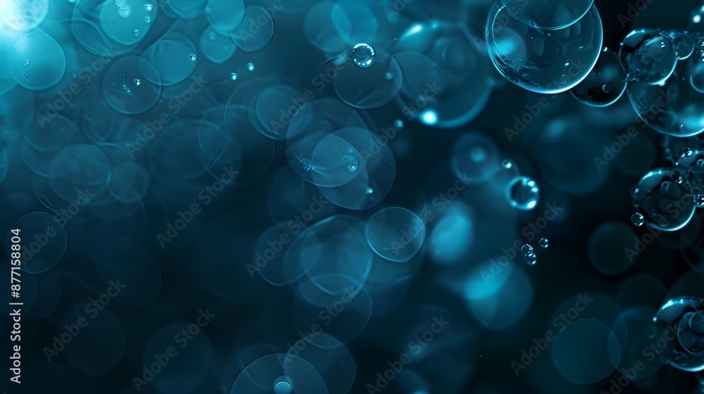 Ethereal Underwater Bubbles and Ripples Forming Abstract Digital Art Wallpaper Ethereal Underwater Bubbles and Ripples Forming Abstract Digital Art Wallpaper