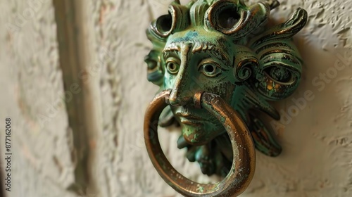 Antique door knocker