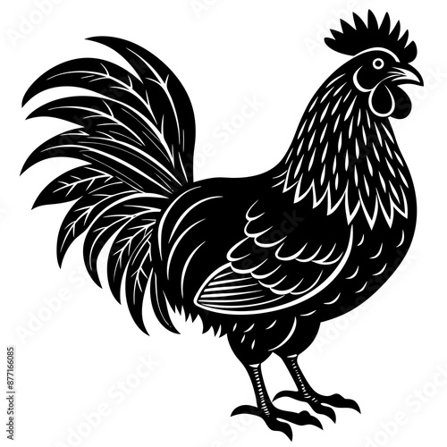 rooster illustration