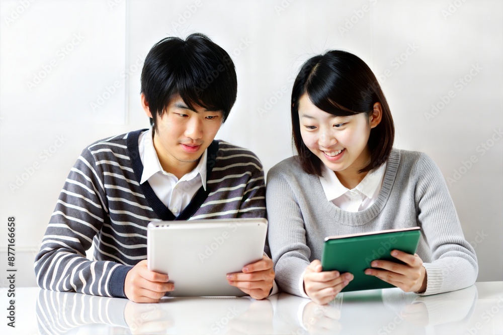 Asian Students Using Digital Tablet for Study
Asian Students Using Digital Tablet for Study