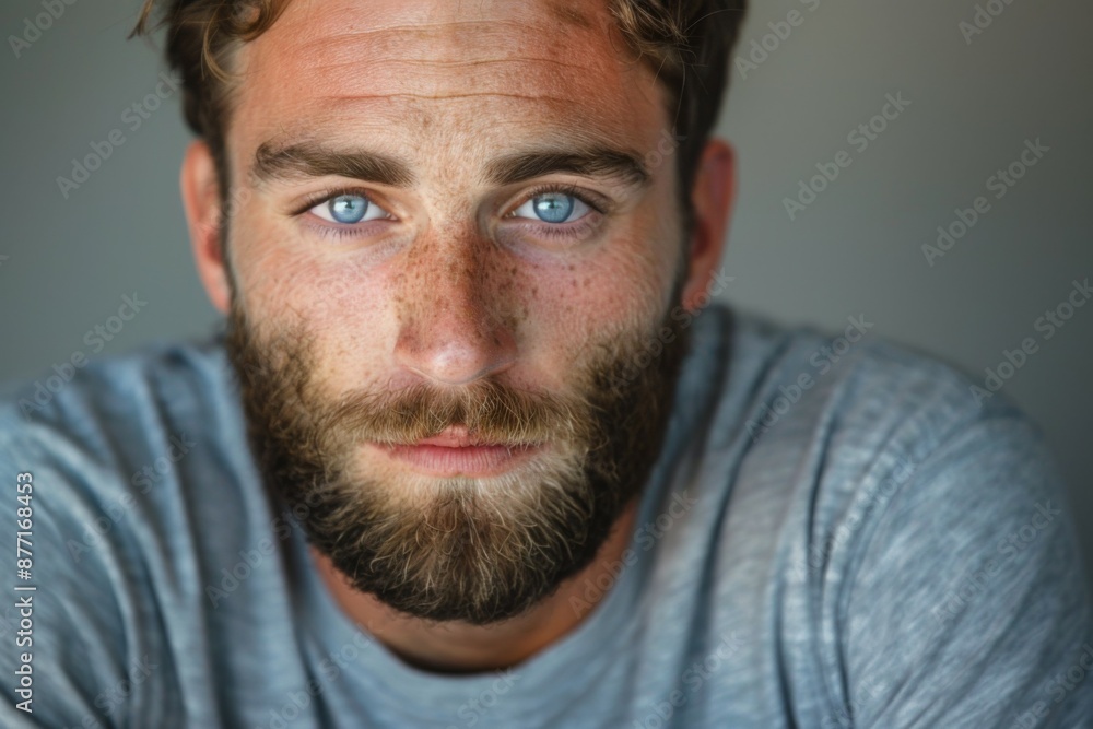 Obraz premium Bearded Man Portrait