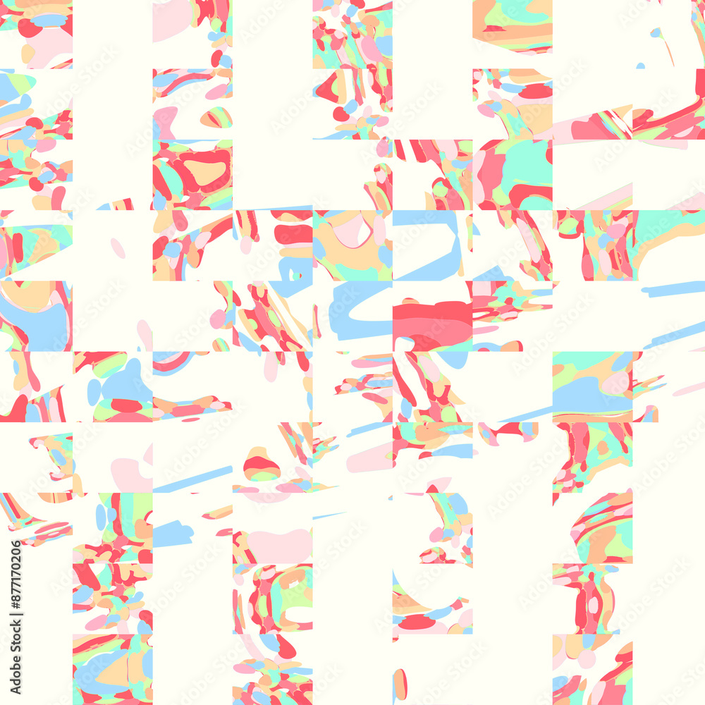 abstract background , Colorful trendy elements of pattern. Pop art style . Modern abstract abstract background , Colorful trendy elements of pattern. Pop art style . Modern abstract
