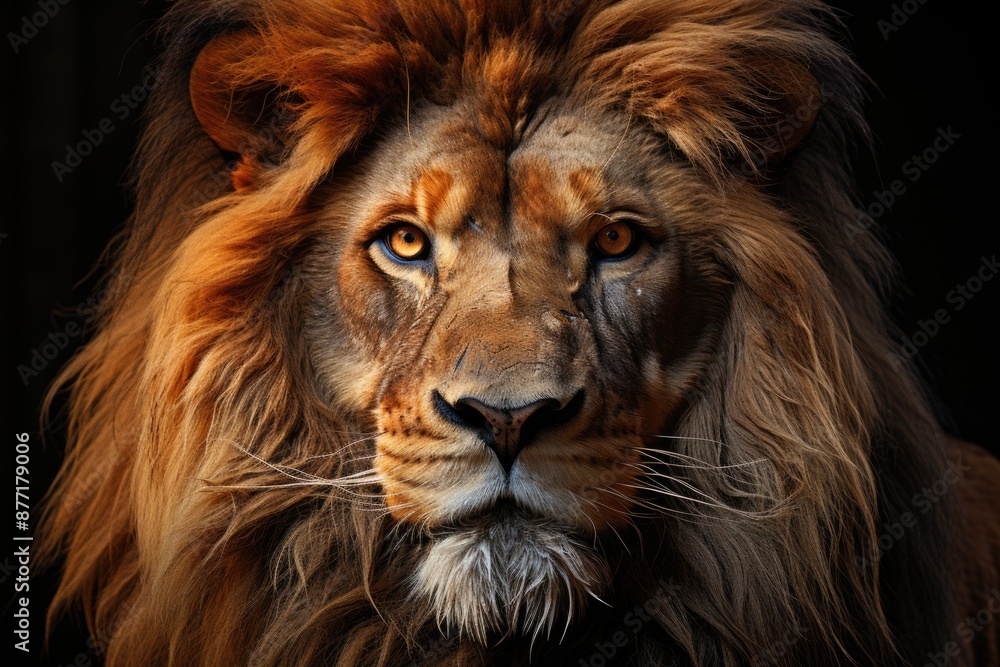 Naklejka premium Painting in white backwoods on white background, generative IA