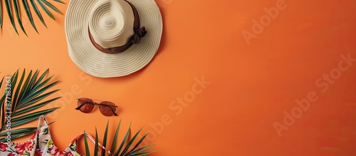 Top view of women s summer ...