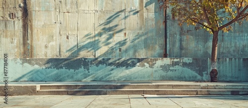Urban landscape with a vaca...
