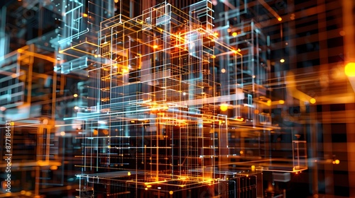 Wallpaper Mural Quantum Computing Transforming Architectural Design with Advanced Digital Building Models Torontodigital.ca