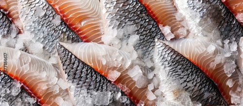 Freshly filleted and choppe...