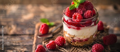 Homemade summer berry desse...