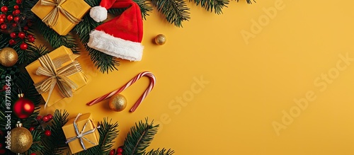 Festive holiday backdrop fe...