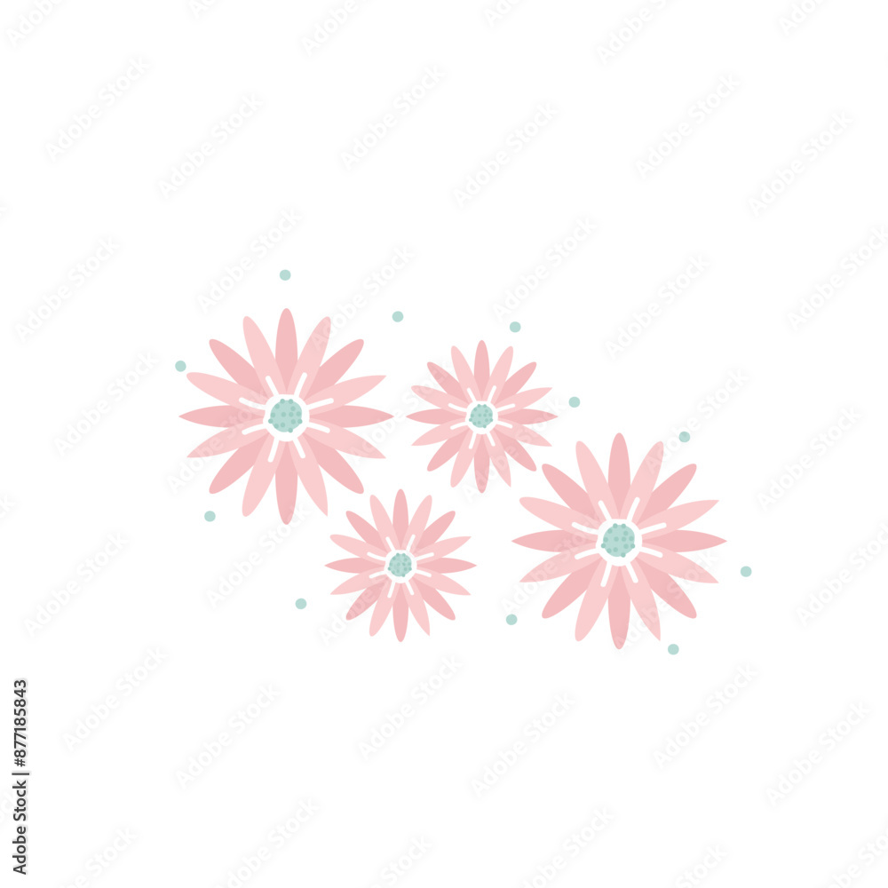 Abstract Flower Daisy Abstract Flower Daisy
