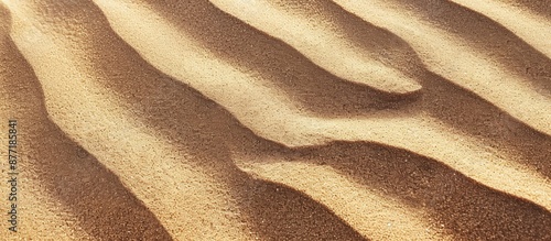 Texture of sand providing a...
