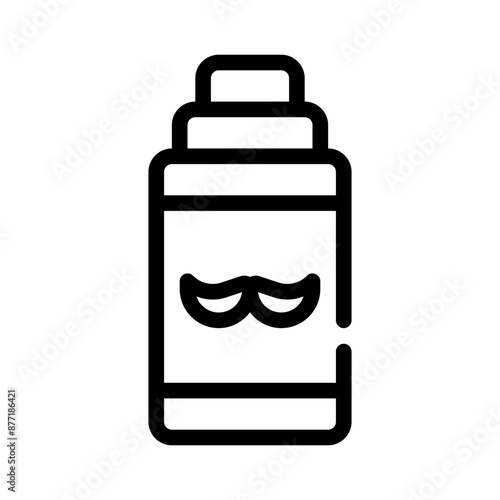 aftershave line icon