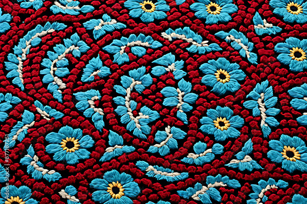 Fototapeta premium pattern with flowers
