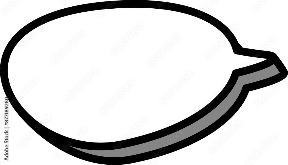 3d black and white color speech bubble balloon icon sticker memo keyword planner text box banner, flat png isolated transparent element design 3d black and white color speech bubble balloon icon sticker memo keyword planner text box banner, flat png isolated transparent element design