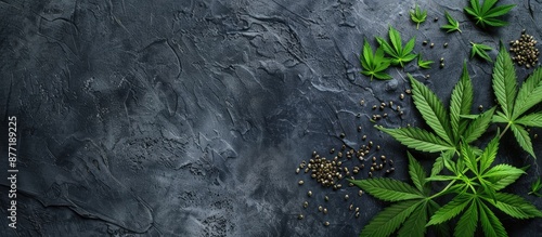 Copy space image showing gr...