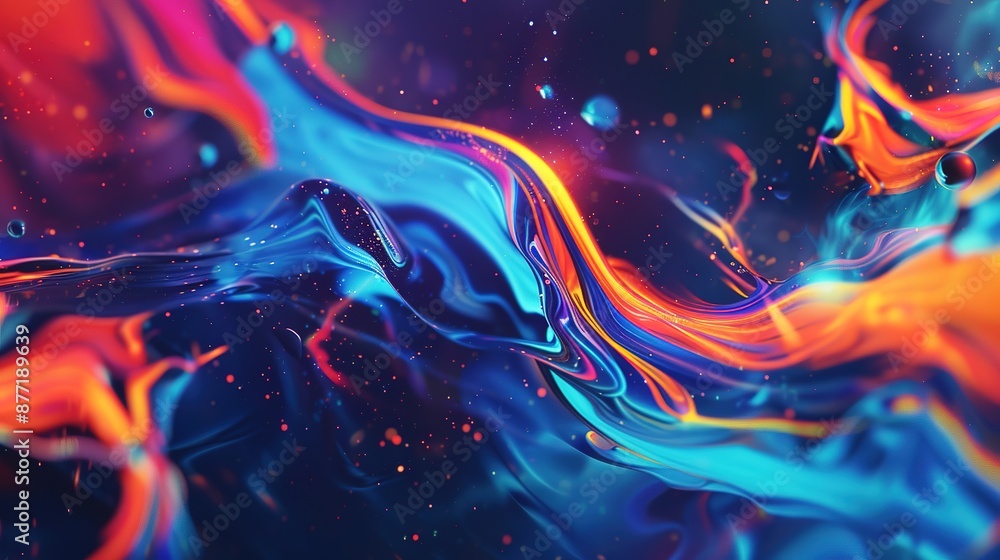 Abstract Swirls of Color Abstract Swirls of Color