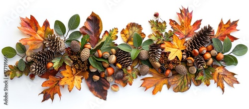 Autumn themed arrangement w...