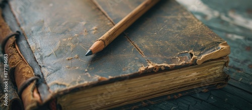 An antique themed close up ...