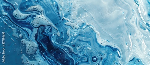 Abstract blue water surface...