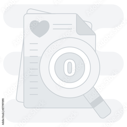 Empty wishlist illustration, perfect for app or website empty states user interface projects