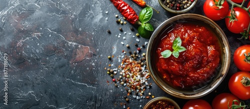 Homemade tomato preserves l...