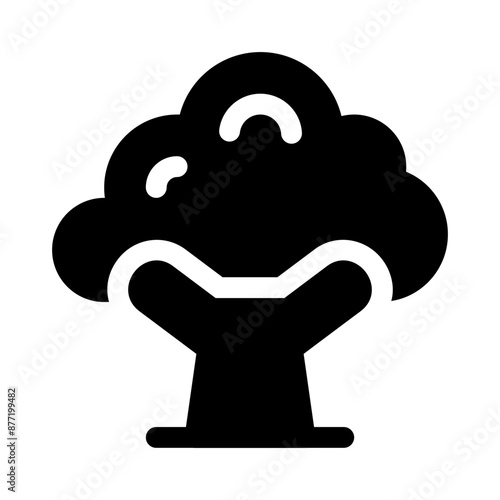 Tree glyph icon