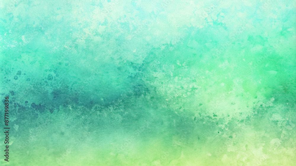 Gradient background of emerald green and turquoise Gradient background of emerald green and turquoise